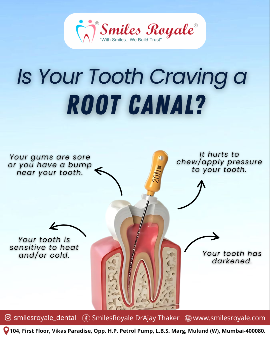 Is your tooth silently crying for help?